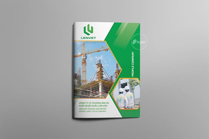 thiết kế hồ sơ năng lực công ty xây dựng 